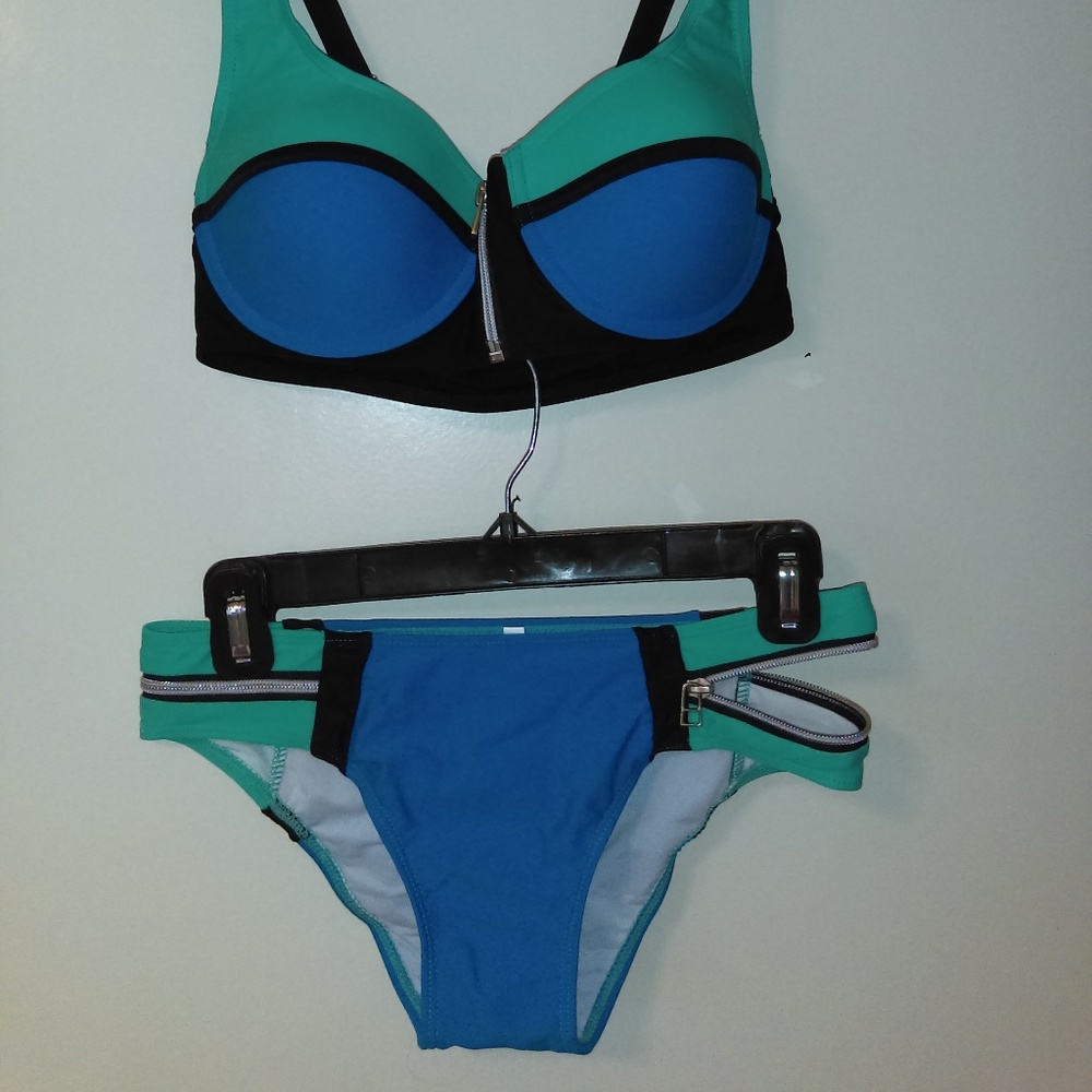 Women's Push-up Padded Bandage Bikini Bathing Suit